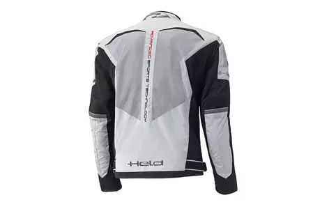 Held Sonic sivo/črna 4XL tekstilna motoristična jakna-2
