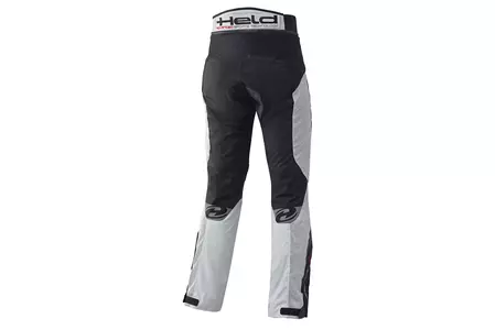Held Vento šedo-čierne textilné nohavice na motorku 5XL-2