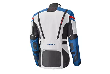 Held Hakuna II jachetă de motocicletă din material textil gri/albastru L-2