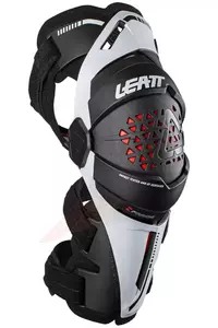 Leatt Z-Frame kniebeschermers wit zwart M-1