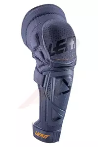 Leatt 3DF Hybrid EXT knæbeskyttere grå S/M-1