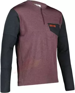 Leatt MTB trialo marškinėliai 4.0 Malbec violetinė/juoda XS - 5022080490