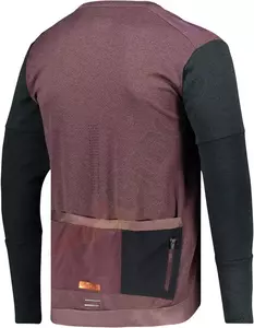 Leatt MTB Trial majica 4.0 Malbec vijolična/črna XS-3
