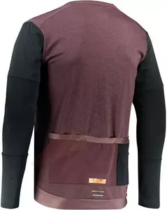 Leatt MTB trialo marškinėliai 4.0 Malbec violetinė/juoda XS-4