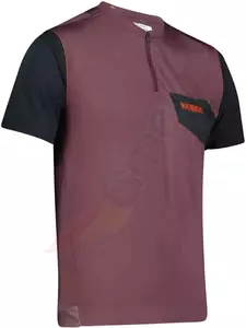 Leatt MTB Trial tricou 3.0 Malbec violet/negru XL - 5022080524