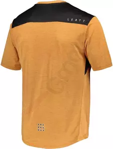 Bandomieji MTB marškinėliai Leatt 1.0 rust S-3