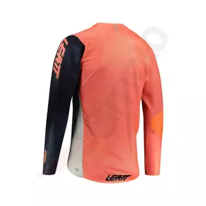 Leatt MTB marškinėliai Gravity 4.0 V22 orange navy white XL-4