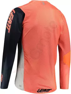 MTB T-shirt Gravity 4.0 junior orange navy weiß L 140-150 cm-4