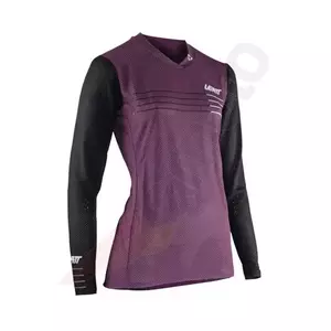 T-shirt MTB Gravity 4.0 violet S pour femme-1