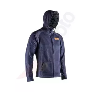 Leatt Hoodie Upcycle hoodie marineblauw XL - 5022400193