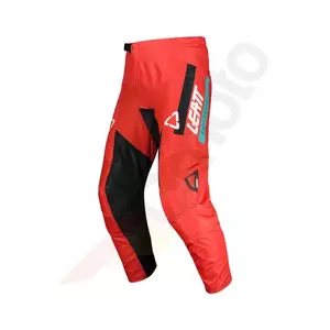 Strój motocyklowy cross enduro Leatt bluza + spodnie 3.5 junior czerwony czarny L 150cm-3