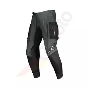 Motorkářské crossové enduro kalhoty Leatt 4.5 V22 graphite black XL-2