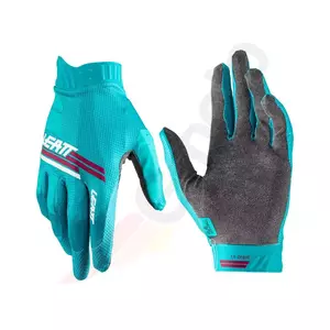 Leatt motoristične rokavice 1.5 V22 aqua turquoise XXL - 6022050544