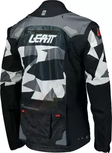 Leatt motoros cross enduro kabát 4.5 X-Flow Camo fekete szürke fehér L L-2