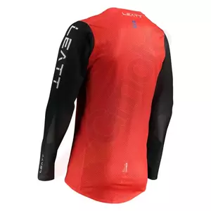 Shirt Motocross Hemd Offroad-Trikot Leatt 5.5 V22 Ultraweld rot schwarz M-4