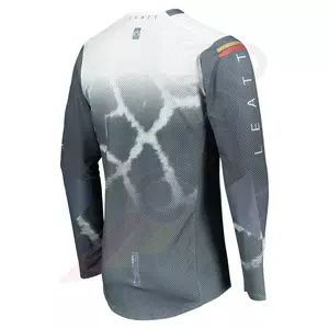 Shirt Motocross Hemd Offroad-Trikot Leatt 5.5 V22 Ultraweld grau weiß M-3