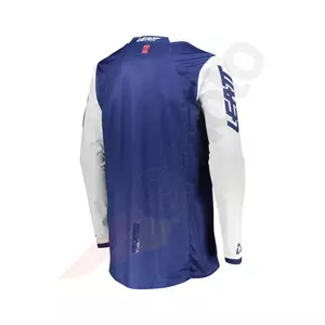 Shirt Motocross Hemd Offroad-Trikot Leatt 4.5 V22 lite dunkelblau weiß S-3