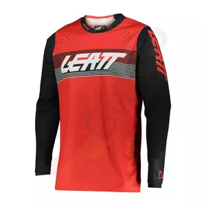 Shirt Motocross Hemd Offroad-Trikot Leatt 4.5 V22 lite rot schwarz S-2