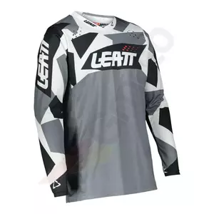 "Leatt" motociklininkų kroso enduro marškinėliai 4.5 V22 lite Camo juoda pilka balta XL-1