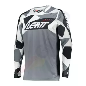 "Leatt" motociklininkų kroso enduro marškinėliai 4.5 V22 lite Camo juoda pilka balta XL-2