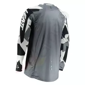 "Leatt" motociklininkų kroso enduro marškinėliai 4.5 V22 lite Camo juoda pilka balta XL-4