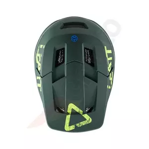 Integralhelm Motorrad Helm MTB Gravity Leatt 1.0 V22 grün S -3