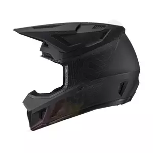 Leatt GPX GPX 7.5 V22 cross enduro cască de motocicletă + ochelari de protecție Velocity 4.5 negru XL-3
