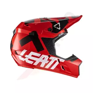 Capacete Leatt GPX 3.5 V22 vermelho preto XXL para motociclismo cross enduro-4