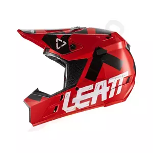 Capacete Leatt GPX 3.5 V22 vermelho preto M para motociclismo cross enduro-3