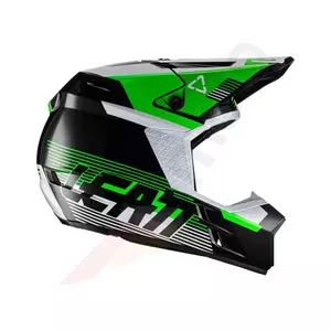 Capacete Leatt GPX 3.5 V22 preto verde S para motociclismo cross enduro-4