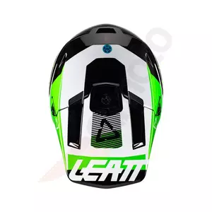 Capacete Leatt GPX 3.5 V22 preto verde S para motociclismo cross enduro-5
