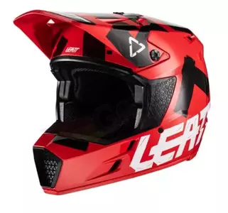 Leatt GPX 3.5 junior V22 rood zwart M motor cross enduro helm-2