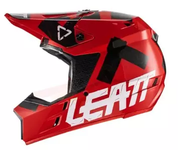Kask motocyklowy cross enduro Leatt GPX 3.5 junior V22 czerwony czarny M-3