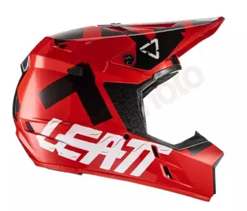 Helm Motorrad Cross Enduro Leatt GPX 3.5 Junior V22 rot schwarz M-4