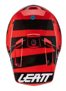 Leatt GPX 3.5 junior V22 cross enduro motociklistička kaciga crvena crna M-5