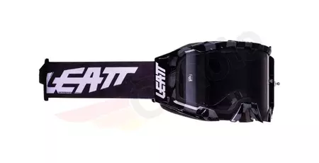Motocyklové okuliare Leatt Velocity 5.5 V22 Iriz čierne zrkadlové sklo strieborné 50%-1