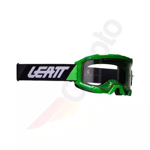 Gafas de moto Leatt Velocity 4.5 V22 verde fluo negro cristal transparente 83%. - 8022010490