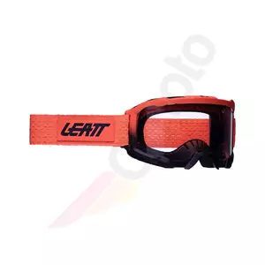 Очила Leatt Velocity 4.0 MTB черни/оранжеви, прозрачно стъкло 83% - 8022010530