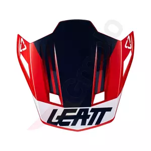 Casque Leatt GPX 7.5 V22 moto cross enduro visière marine rouge blanc