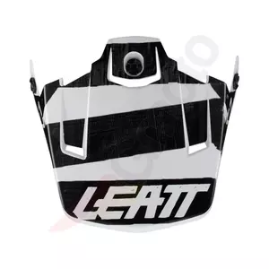 Leatt GPX 3.5 V22 motociklininko krosinis enduro šalmas su gobtuvu baltas juodas M-XXL - 4022300555