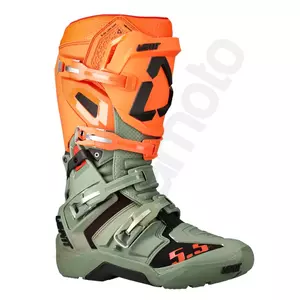 Leatt Stiefel Motorrad Enduro Cross Motocross GPX 5.5 Flexlock V22 orange /grün 42-2