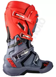 Leatt GPX 5.5 Flexlock V22 graphite red 40.5 motociklininko krosiniai enduro batai-2