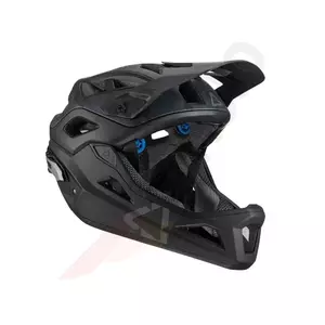 Leatt MTB-hjelm 3.0 enduro V21.2 aftagelig kæbe sort M-1