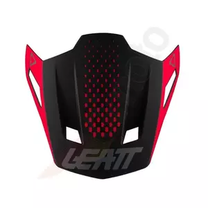 Leatt GPX GPX 8.5 V21.1 motocicletă cross enduro cască vizor negru roșu negru-1