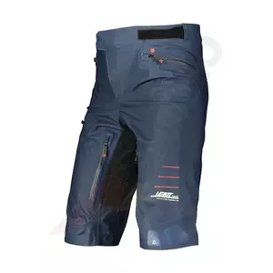 Leatt MTB-shorts 5.0 Onyx marinblå S - 5021130141