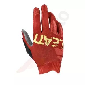 Дамски MTB ръкавици за мотоциклет Leatt 1.0 V21 aqua Copper red XS - 6021080580