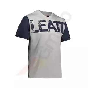 Leatt MTB marškinėliai 2.0 balti tamsiai mėlyni S - 5021120641