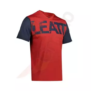 Leatt MTB тениска 2.0 червена тъмносиня XL-1