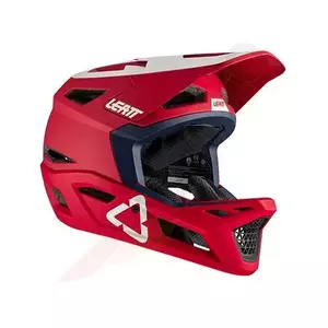 Leatt MTB-hjelm 4.0 enduro V21.1 rød hvid L - 1021000582