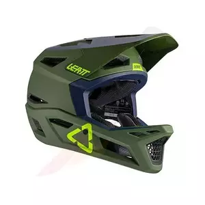 Leatt MTB-hjelm 4.0 enduro V21.1 kaktusgrøn marineblå XL - 1021000573